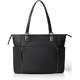 MOMINSIDE Neoprene Diaper Bag Tote, Diaper Bag Backpack pañaleras para bebe with Changing Station,14 Pockets Large Capacity Travel Diaper Bag for Mom, Convertible Diaper Tote, Black