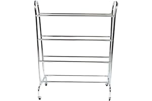 PRISP 4 Row Ball Cart - High-Capaity Durable Steel Ball Organizer