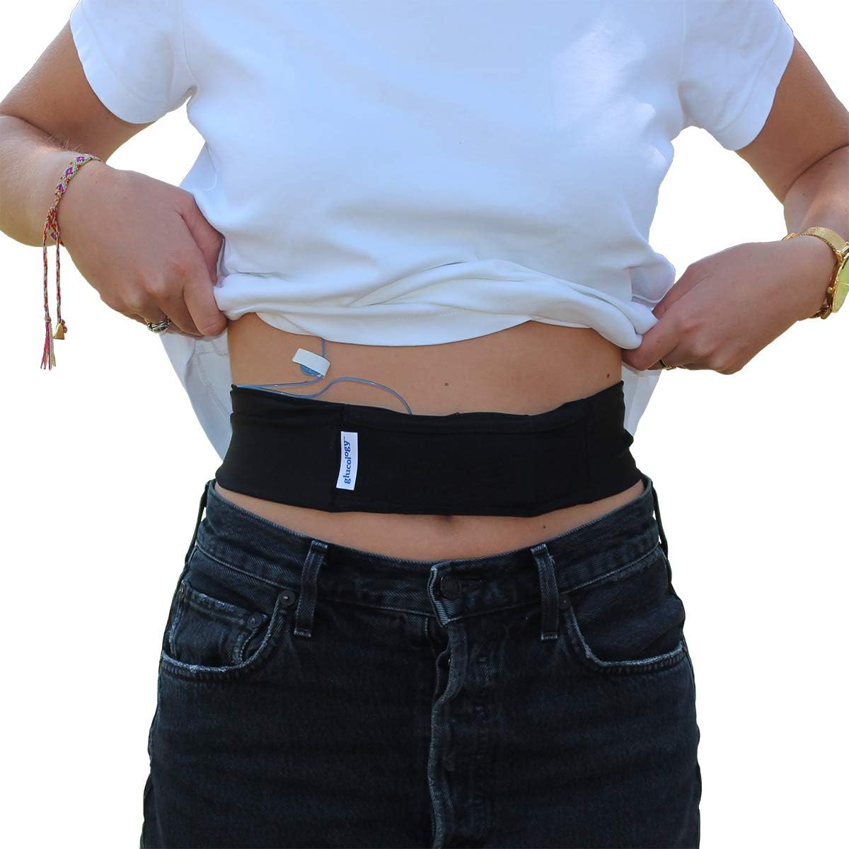 Glucology Insulin Pump Belt, Black, XL (Pack of 1) - Image 4