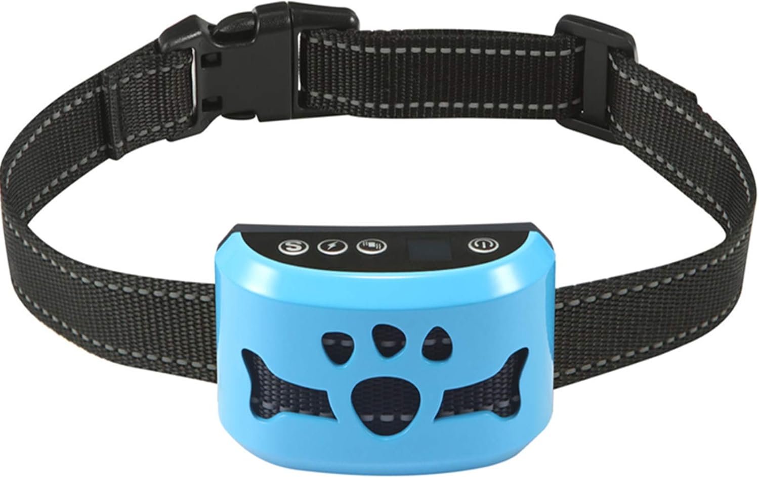 Bark Collars Dog Barking Control Training Collar (Blue) : Pet Supplies
