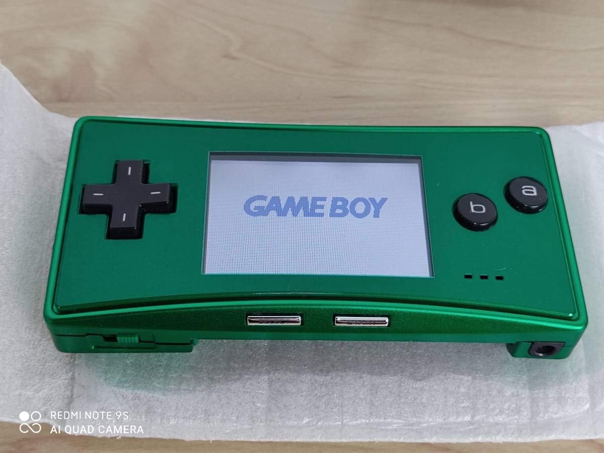 Amazon ゲームボーイミクロ 海外限定カラー グリーン アドバンス Sp Gba Ds Gameboy Micro Green レア 希少 おもちゃ おもちゃ