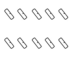 6-Pack Fastener Rings for Garmin Forerunner