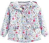 Sunnysame Girls Peppa Lightweight Jacket Coat Top Hooded