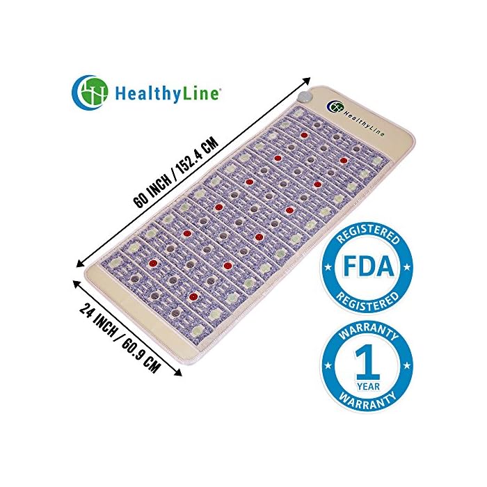 Buy HealthyLine Infrared Heating MatPhoton Light, TAJ Healing Mat 60