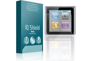 IQShield Matte Screen Protector Compatible with Apple iPod Nano 6 (6th Gen) Anti-Glare Anti-Bubble TPU Film
