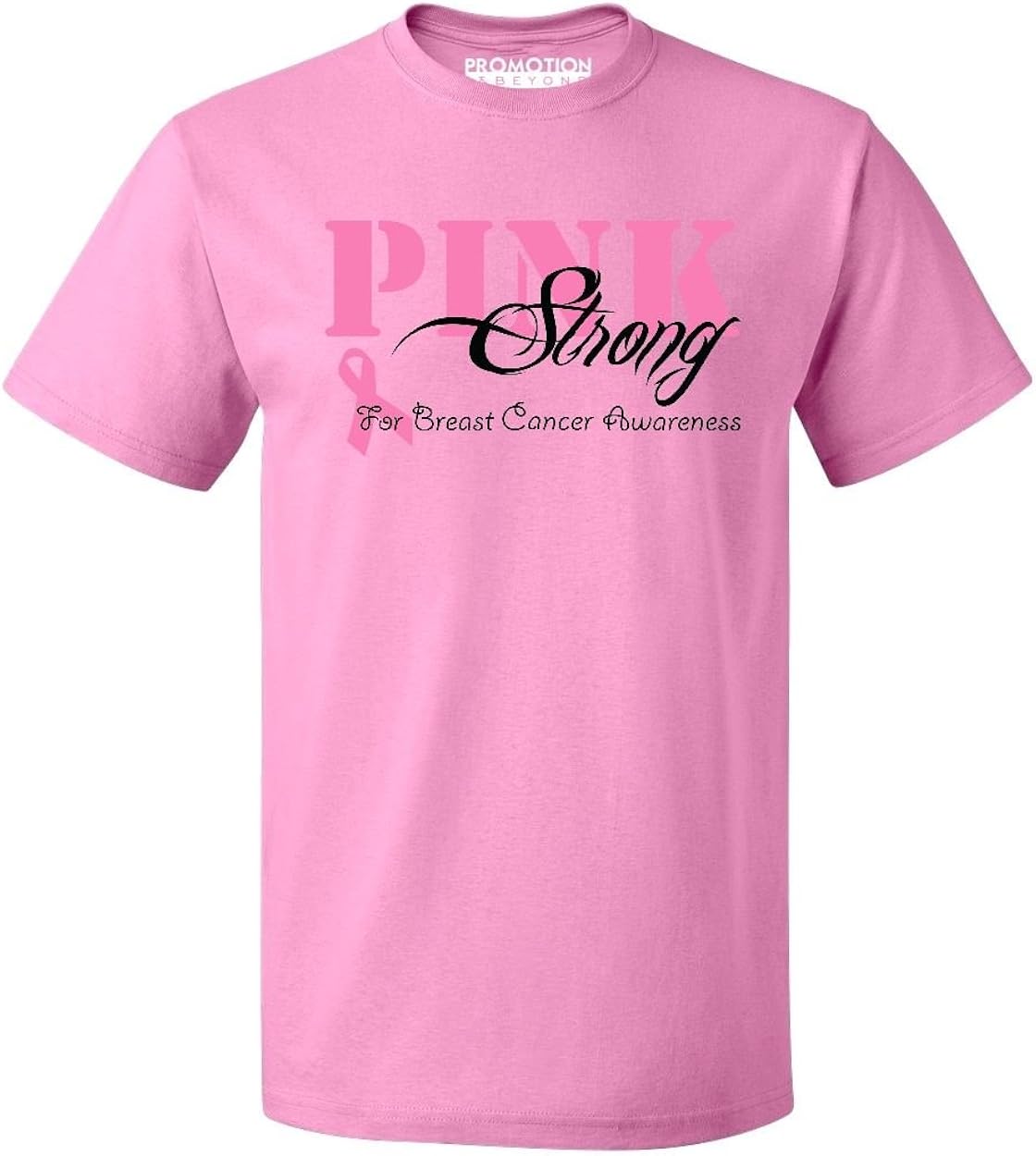 P&B Pink Strong Breast Cancer Awareness Men's T-Shirt