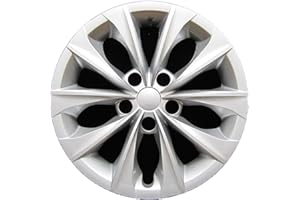 CAROLINA WHEEL COVER Premium Replica Hubcap, Replacement for Toyota Camry 2015-2017, 16-inch Wheel Cover (1 Piece)