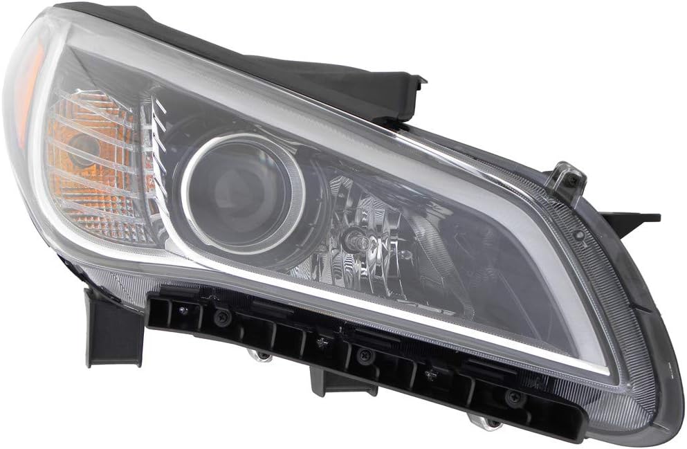 Amazon.com: For Hyundai Sonata Headlight 2015 2016 2017 Passenger Right ...