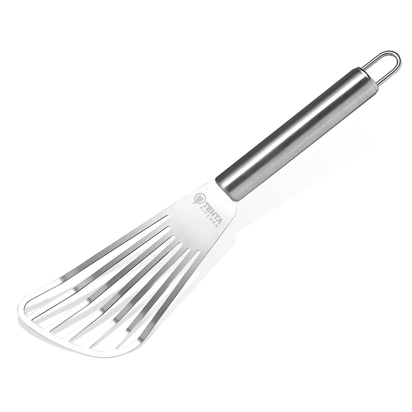Tenta Kitchen Stainless Steel Slotted Turner Fish Slice Spatula Flipper