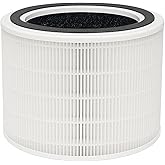 Nispira Core 200S Filter Replacement For LEVOIT Air Purifier Core 200S-RF 3-in-1 H13 HEPA Activated Carbon, 1 Pack