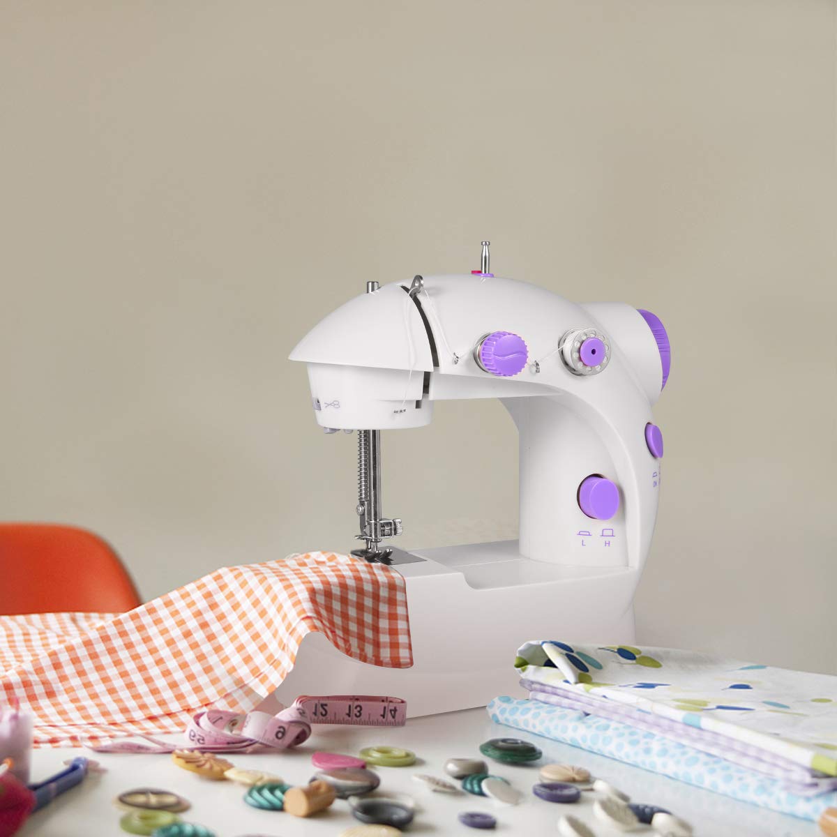 instecho Sewing Machine, Mini Portable Electric Sewing Machine with