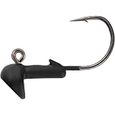 Tungsten Short Shank Stand-Up Jig - 2/Card - 3/8oz - Black