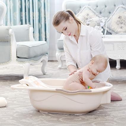 Zjwz Babybadewanne Konnen Neugeborene Kinder Sitzen Liegen Grosse