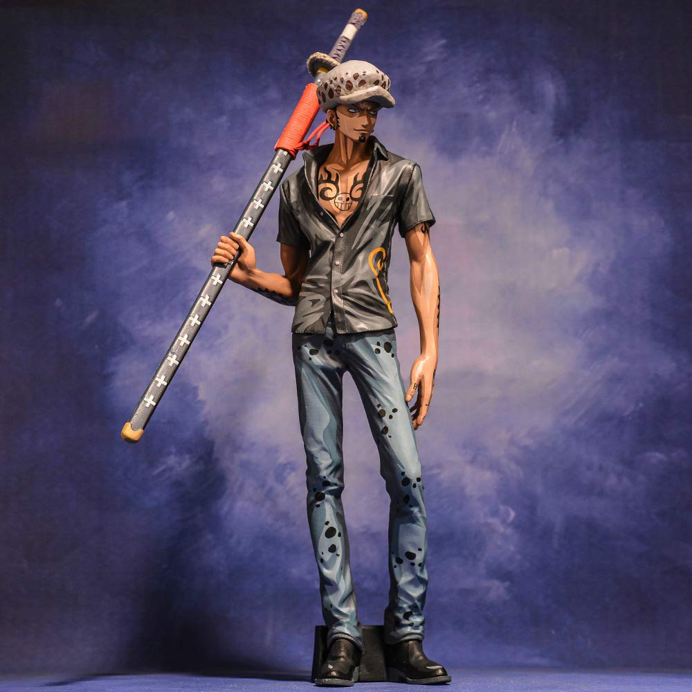 QAL ONE Piece Anime Figure Comic Trafalgar Law Doll Model Toy Decoration PVC Figurine Statue Collect