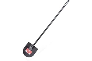 Bully Tools 92701 12-Gauge Caprock Shovel with Long Steel Handle