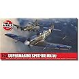 Airfix Model Airplane Kit Gift Set - A02108A Supermarine Spitfire Mk.Vc, Plastic Plane Model Kits for Adults & Kids 14+, Skill Level 1, 1:72 Scale WW2 Military Aircraft Models for Beginners