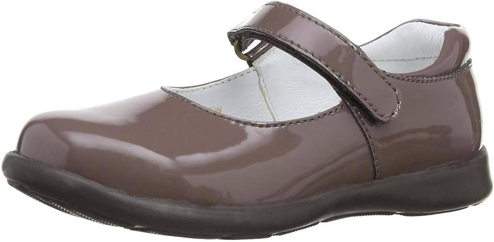 taupe mary jane shoes