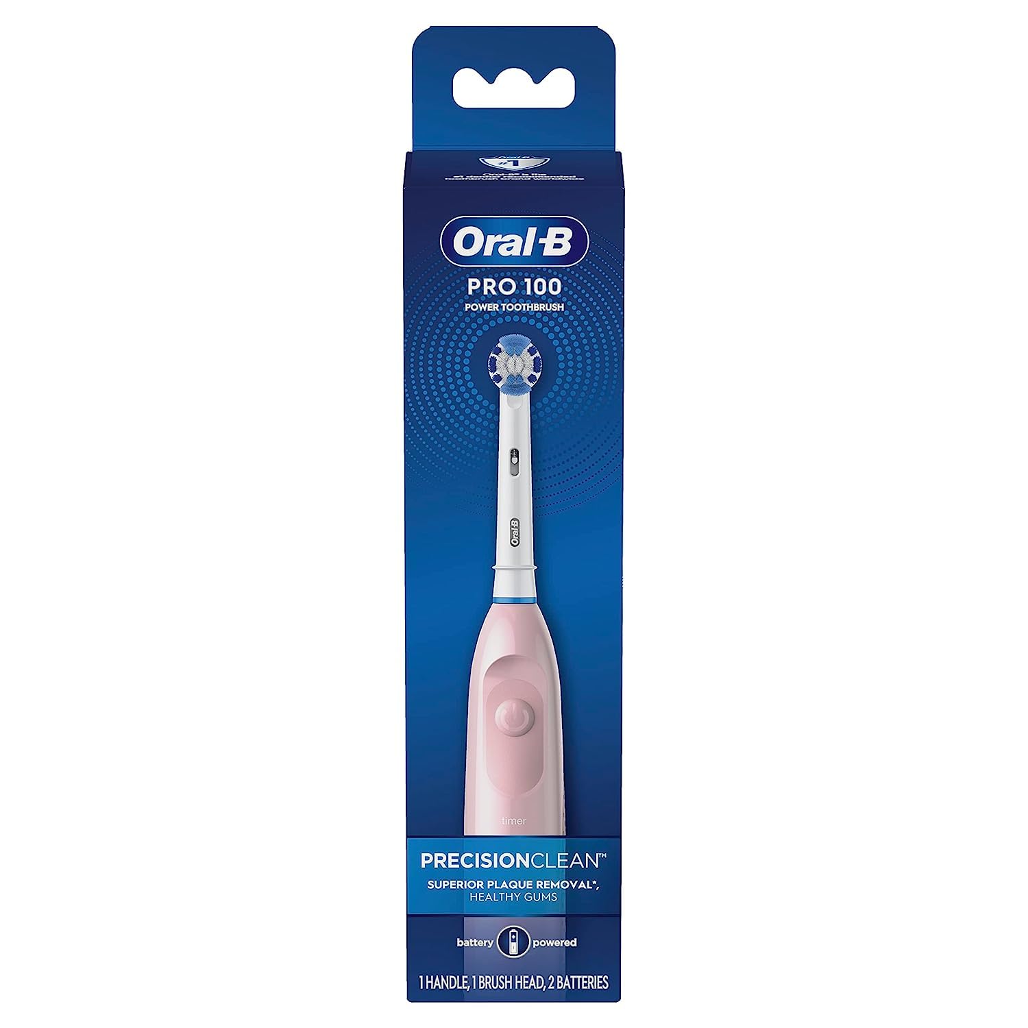 Oral-B Pro 100 Precision Clean Battery Powered