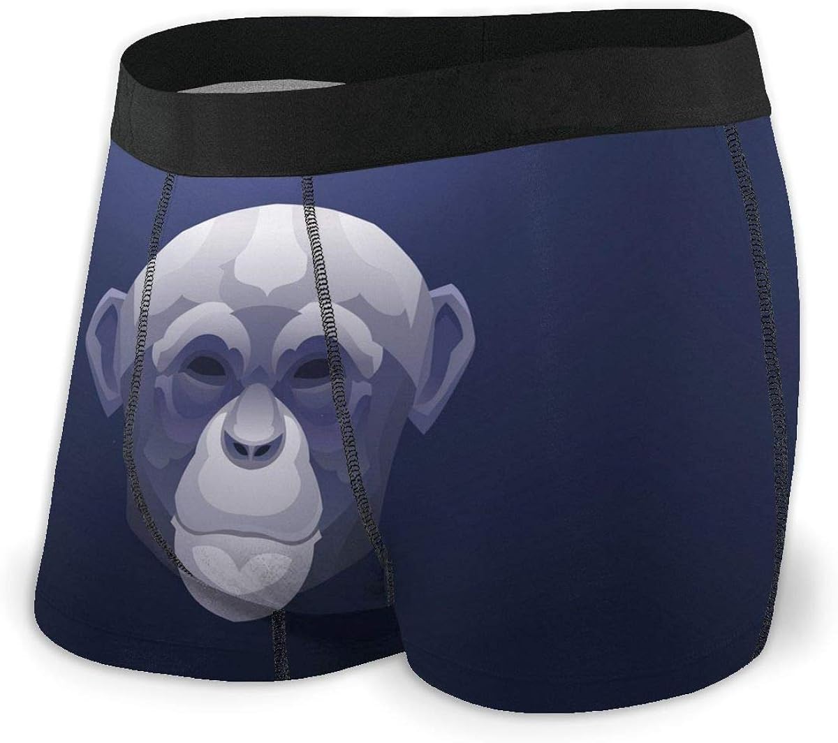 Vintage Monkey Men's Funny Underwear Print Novelty Boxer