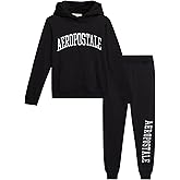 AEROPOSTALE Boys Sweatsuit Set - 2 Piece Pullover Fleece Hoodies and Boys Sweatpants Kids Youth Activewear Set (8-16)