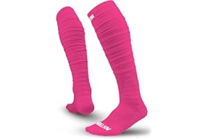Nxtrnd XTD Scrunch Football Socks, Extra Long Padded Sport Socks for Men & Boys