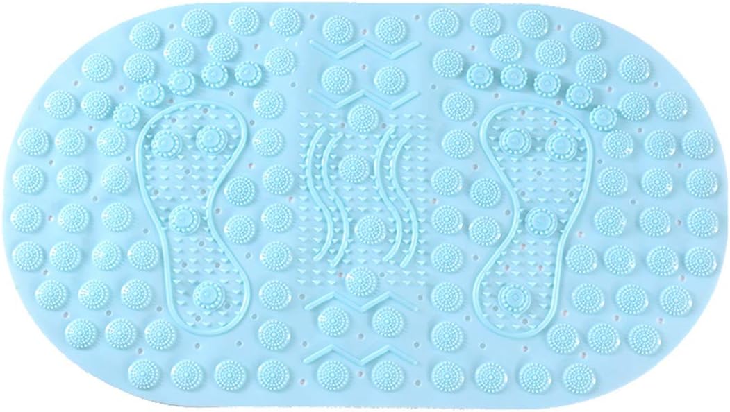 Deyimr Bathroom Floor Mat, Bathroom Antiskid Pad, Household Bath Plastic Cushion, Sucker And Cushion,B