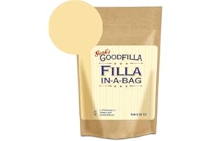 Wood Grain Filler & Putty Powder - Innovative Formula - Filla-In-A-Bag - Ash - 4 oz By Goodfilla | Repairs, Finishes & Patches | Paintable, Stainable, Sandable & Quick Drying | Zero Waste