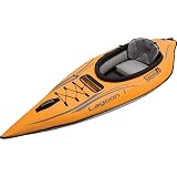 Advanced Elements Lagoon 1 Person Inflatable Kayak,Orange/Gray