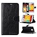 Note 3 Case, Galaxy Note 3 Case, Joopapa Galaxy Note 3 Luxury Fashion Pu Leather Magnet Wallet Flip Case Cover with Built-in Credit Card/ID Card Slots for Samsung Galaxy Note 3 N9000 (Black)