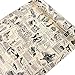Vintage Newspaper Peel and Stick Wallpaper Decorative Wall Paper Waterproof Self Adhesive Shelf Drawer Liner Roll 17.7 Inch x 32.8 FT