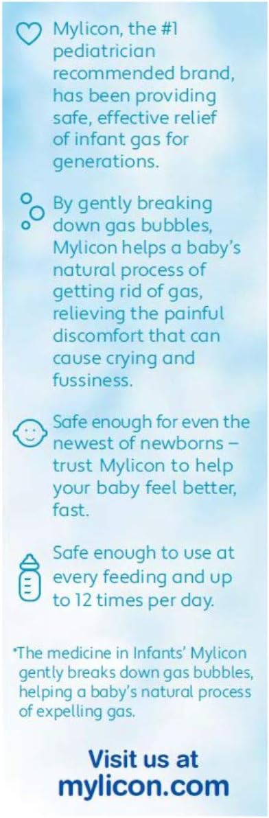 mylicon gas drops age