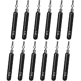 Fishfun Tungsten Drop Shot Weights Sinkers for Bass Fishing, Tungsten Dropshot Fishing Weights, 1/8 oz, 3/16 oz, 1/4 oz, 3/8 oz, 1/2 oz