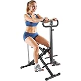 VEVOR Squat Machine, Deep Squat Rowing Machine for Home, Easy Setup & Foldable Exercise Equipment, Glute Trainer Machine with 2/3 High-Strength Resistance Bands, Glutes & Leg Home Workout Machine
