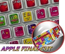 APPLE FINAL CUT KEYBOARD STICKER (VIDEO EDITING) FOR DESKTOP, LAPTOP AND NOTEBOOK