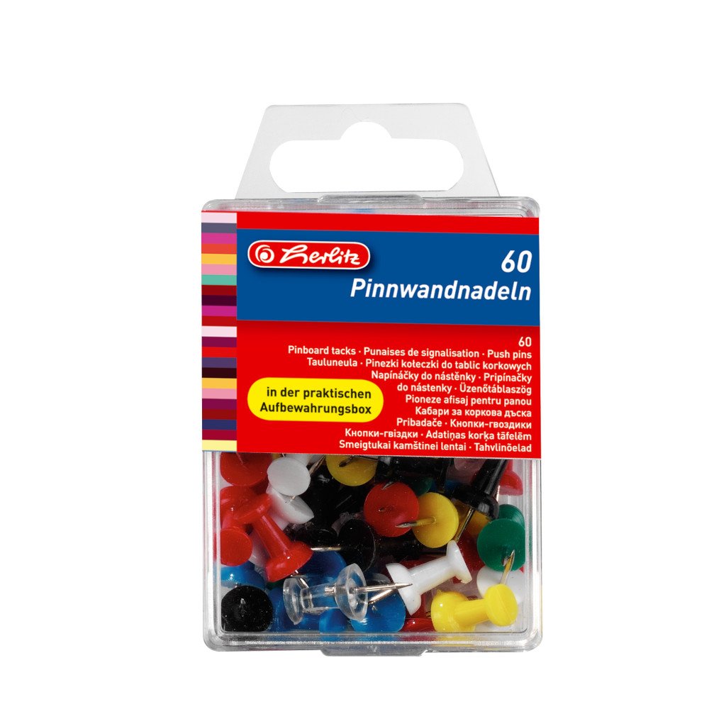 Herlitz 8770406 Pin Pin 23 mm Box of 60
