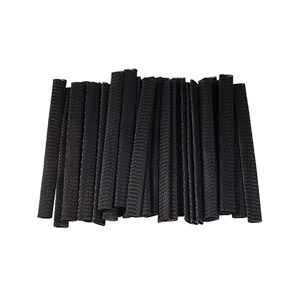 Lurrose 100Pcs Makeup Brush Covers Black Stretchable Mesh Protector Sleeve for Cosmetic Brushes Travel Storage and Daily Use Brush Screen Cover