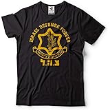 Israel Defense Forces IDF T-Shirt Israeli Military Army צְבָא הַהֲגָנָה לְיִשְׂר