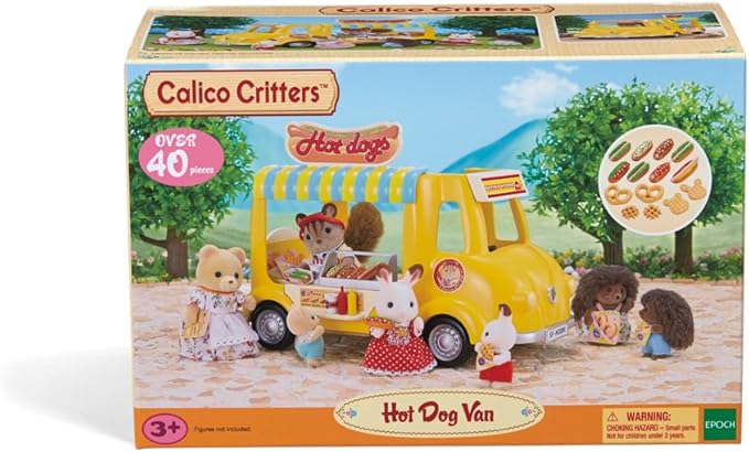 calico critters hot dog van