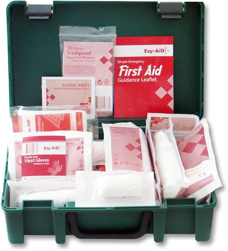 Ezy-Aid HSE Compliant Travel and Workplace First Aid Kit 1-10 Persons