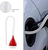 XhjzgcTech 10 Pcs Automotive Funnels Set Flexible Wide Mouth Detachable Spout view 5