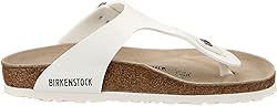 Birkenstock Gizeh, Unisex - Adults Sandals, White