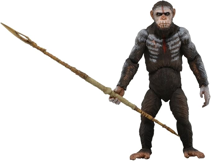 Amazon シーザー 猿の惑星の夜明け17 5センチメートルスケールアクションフィギュア Dawn Of The Planet Of The Apes Caesar 17 5 Cm Scale Action Figure フィギュア ドール 通販