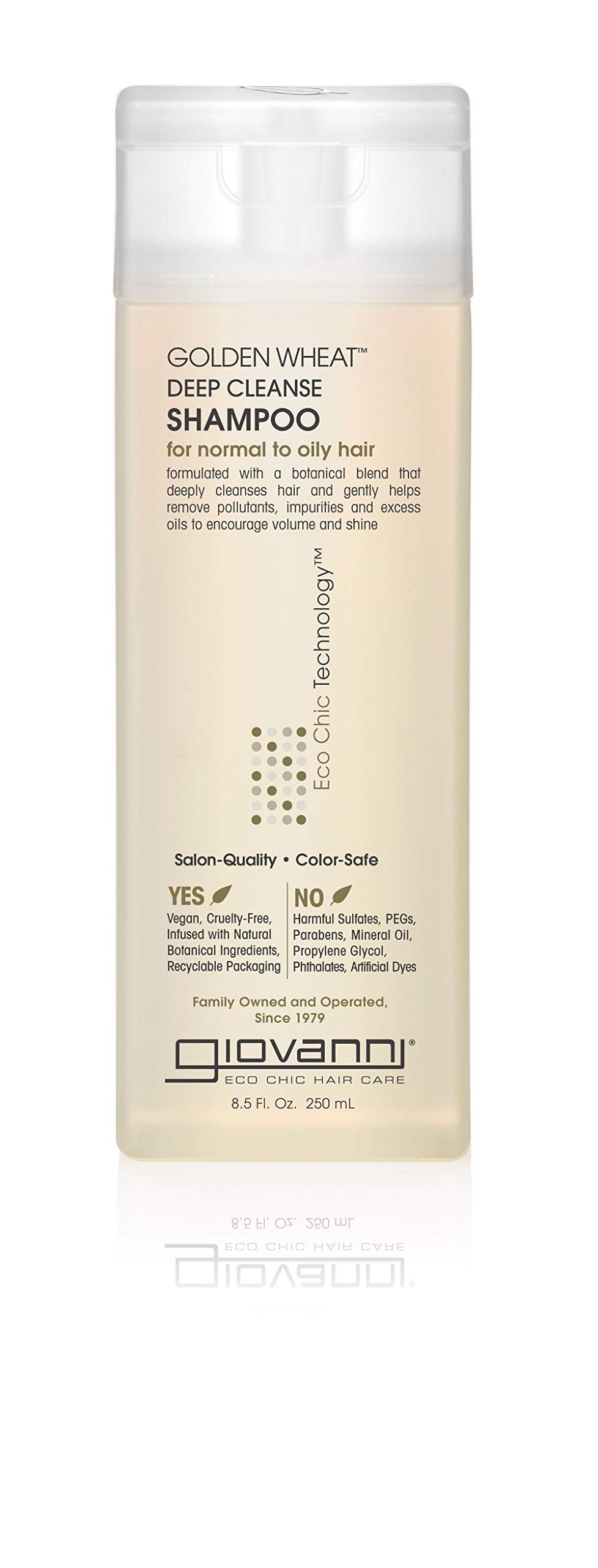 GIOVANNI Golden Wheat Shampoo, 8.5 FZ