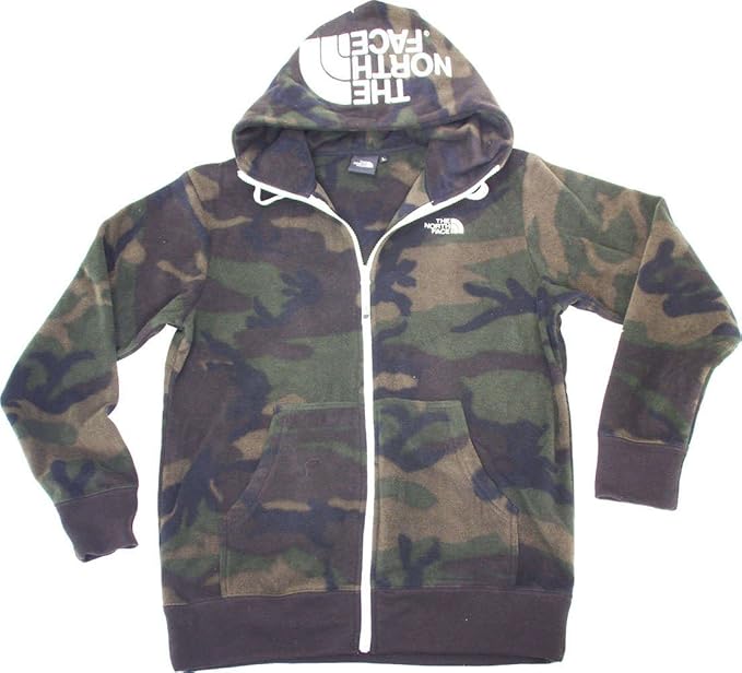 Amazon Co Jp ノースフェイス The North Face Zip 迷彩 リアルビュー カモ フリース ジップ パーカー メンズ Nlwcﾌﾘｰｽ ミリタリー S 服 ファッション小物