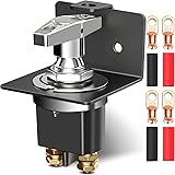 SUNMORN Battery Disconnect Switch, 500A Large Heavy