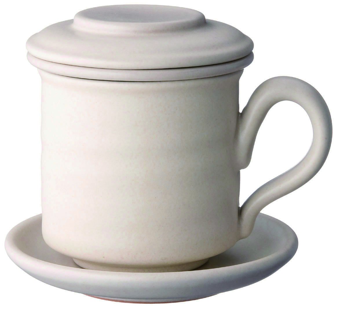TEA SOUL 9.5 x 9.5 x 10 cm Executive Mug, White