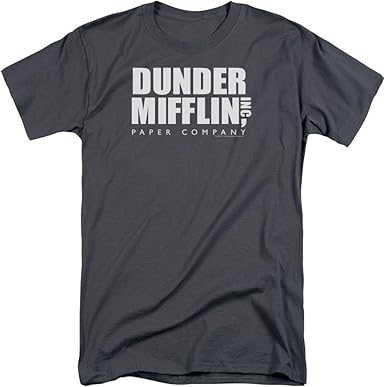 Mens Dunder Mifflin Tall T-Shirt, XXX 