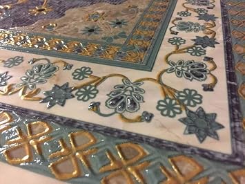 Da Vinci Alfombra 4529 Teppich Design Porzellan Wand Boden