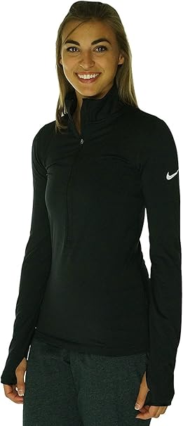 nike pro hyperwarm half zip