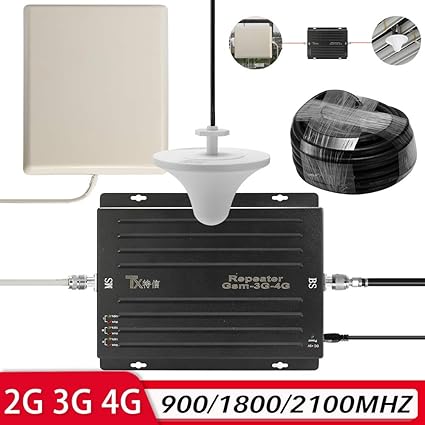 Kkmoon 100 240 V Tri Band Gsm Amplificatore Dcs Wcdma